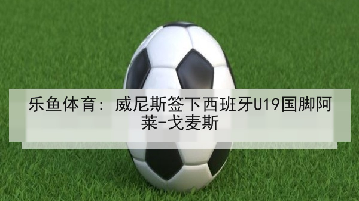 乐鱼体育: 威尼斯签下西班牙U19国脚阿莱-戈麦斯 乐鱼体育: 威尼斯签下西班牙U19国脚阿莱-戈麦斯